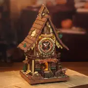 Cuckoo Clock Mechanical 3D Wooden Puzzles DIY