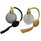 Vintage Style Perfume Bottle Perfume Atomizer With Long Spray Tassels For Home