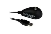 StarTech.com Desktop USB Extension Cable - Extend a USB port from the back of your computer to your desktop - 5 ft usb a to a ex