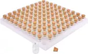 100 Count Small Glass Bottles with Corks,5ml Tiny Vials Clear Mini Jars Woode...