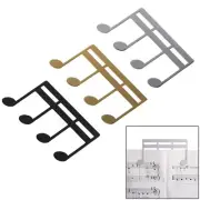 Clip Music Sheet Metal Music Clips Note Holder Piano Sheet Song Book Page