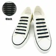 Easy Lazy No Tie Elastic Silicone Shoe Laces Cool Guy Shoelaces Sneakers Kids