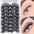 Volume Wispy Fluffy 25mm Lashes False Eyelashes 4D Mink Hair Eyelash Extension