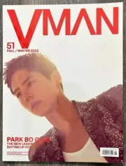 V MAN MAGAZINE - ISSUE # 51 - FALL/WINTER 2023- PARK BO GUM - BRAND NEW