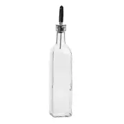 Olive Oil Pourer Bottle with Cap Kitchen Dressing Vinegar Drizzler 500ml
