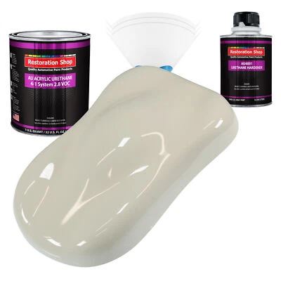 Restoration Shop Spinnaker White Acrylic Urethane Quart Kit Auto Paint