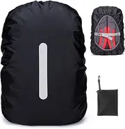 PINEPAN Rain Cover for Backpacks Buckle Waterproof Rain Cover with Reflector Backpack Cover Rain Cover for Cycling Camping Hiking with Storage Bag 15-100L