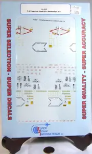 Super Scale Military Decals 72-237 F-4 Phantom Data for Camo A/C S3E
