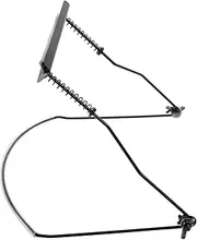 Abaodam Harp Neck Mount for Harmonica 10 Hole Stand Robust Metal Construction Stylish and Convenient Harp Holder