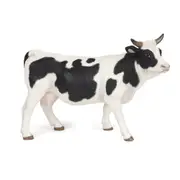 Papo France Cow Collectible Figurine Kids Animal Figure Play Toy Black/White