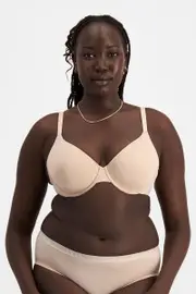 [Bonds] Bonds Women's Invisi Underwire T-Shirt Bra in Base Blush Size: 10 B 10 B Base Blush