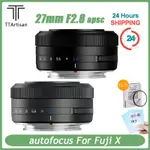 TTARTISAN 27MM F2.8 自動對焦相機鏡頭 APS-C 適用於索尼尼康 FUJIFILM X 卡口,如 X