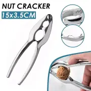 Nut Cracker Plier Sheller Easy Opener Walnut Cracker Stainless Steel Kitchen