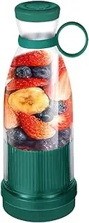 Portable Blender 380ml, Personal Blender, Portable Juicer Cup Fruit Mixer, Mini Juice Blender for Smoothies and Shakes, Electric Travel Juicer, for Travel Offices Home