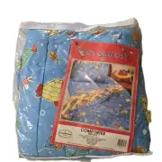 Vintage Franco Twin Size Comforter Fish Under Sea Unisex