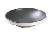Yanco China DI-612 Discover Grey Melamine 98 oz. 12.5" dia. Bowl - 1 Doz