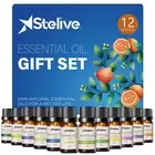 Stelive 12 Pack Essential Oils Gift Set, Pure Aroma Essential Oils 10ml