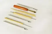 Professional Clay Sculpting Wax Carving Pottery Tools Polymer Modeling 7pcs Set