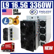 Bitmain Antminer L9 16.5Gh/s 3360W – Input 220-277V AC NEW | Endless Mining ™️