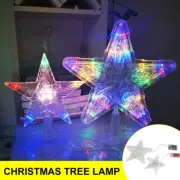 LED Christmas Tree Topper Star Treetop Xmas Tree Topper Light Home Decoration