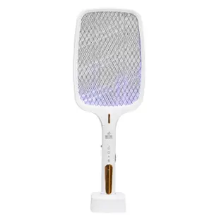 【勳風】二合一USB充電式可調電壓捕蚊燈拍/三層式電蚊燈拍(DHF-T3500)