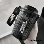 BLACKDOG 輕量TRITAN隨行杯450ML【黑色】CJ004