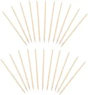Healeved Nail Sticks Tool Kit Cuticle Pusher Sander Stick Manicure Supplies 100pcs Wooden Set