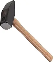 KSEIBI 271135 Machinist Engineers Hammer, Forged Steel Cross Peen Sheet Metal Hammer, Blacksmith Forging Tools (Wooden Handle, 3.30 lb / 1500 grams)