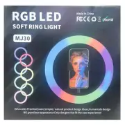 (CASE OF 40) Wholesale Bulk 12" Ring Light Tripod Stand, LED Circle Light