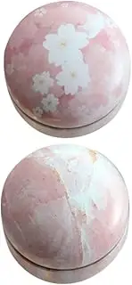 CATIEBYE 2Pcs Boxes Decorative Sealed Tinplate Jars for Candy Biscuit Tea Storage Lightweight present Boxes with Floral Design for Parties Home School Use