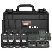 GME TX677 2 Watts UHF Handheld Radio - Quad Pack