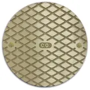 Jones Stephens C60501 6-1/8 NB HD SCORIATED CO CVR - Nickel Bronze