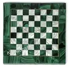 Malachite Stone Overly Work Coffee Table Top Square Marble Kitchen Corner Table