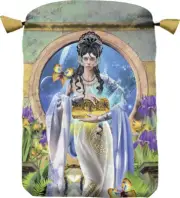 APOKALYPSIS TAROT POUCH Satin Drawstring Bag for Cards Card Deck apocalypse