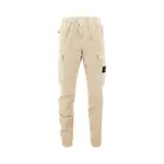 [STONE ISLAND] STONE ISLAND Stretch organic cotton cargo pants Man 36 36 Beige