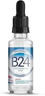 B24 BREATH FRESHENING DROPS LONG LASTING CLEANER BREATH SUPER STRENGTH NO MORE BAD BREATH FEEL CONFIDENT DAILY BREATH CARE