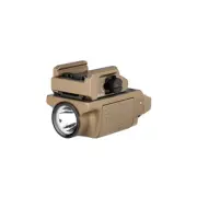 Olight PL-MINI 3 Desert Tan Valkyrie Rail Mounted Light, 600 Lumens