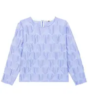 [Caroline Bosmans] Caroline Bosmans Heart sweater Y 1,5 purple