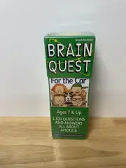 Workman Brain Quest Ages 7 & Up All About America Learning Cards For The Car