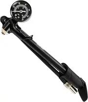 DNM High Pressure 300 PSI(20 BAR) Max Front Fork & Rear Shock Suspension Portable Mini Pump with Air Bleed Button