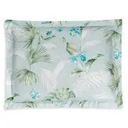 Dea Luxury Linens Canarie Sateen Floral Print King Sham