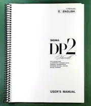 Sigma DP2 Merrill User Instruction Manual: 126 Pages and Protective Covers!