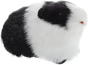 Yardwe Realistic Mouse Plush for Educational Fluffy Hamster Figurine for Cognitive Development for Learning Collecting and Decoration Fun and Interactive Animal Model