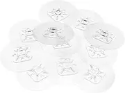 ORFOFE Childproof Furniture Anchors No Drill Wall Mounts Adhesive Anchors for Dressers Cabinets Tv Shelves Safety Fixations