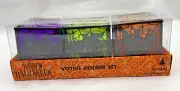 NEW Disney Parks Halloween Set of 3 Candle Votive Holders Cube Mickey Mouse