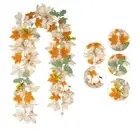 Imitation Plant Maples Leaf Garland Garland Hanging Plants Home Ornaments