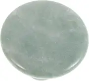 Healeved Mushroom Shaped Natural Jade Massage Tool for Facial Care Hot Stones for Muscle Relief Versatile Exfoliation and Relaxation for Use