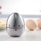 Visual Mechanical Egg Shaped Reminder Kitchen Timer Countdown Alarm Clock