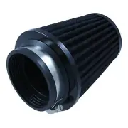 Mini Stack Car Engine Pod Air Filter 3 inch ID Neck- Black End