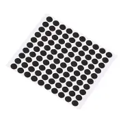 1 Sheet/100Pcs Pool Table Marker Dots, Billiard Snooker Point Stickers, Black